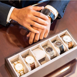 Solid Wood Watch Box - 6 Slot