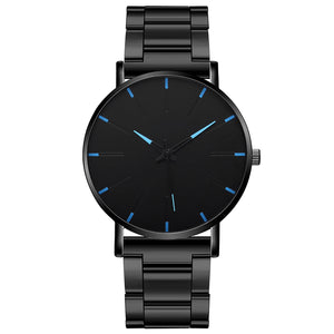 Men's steel band watch (ultra-thin watch)