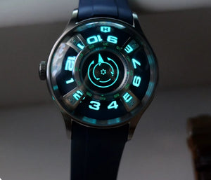 Starship Engine Dome Shaped Dial Watch