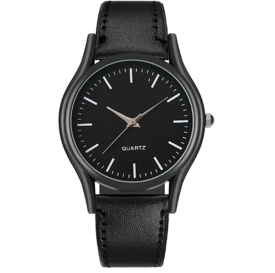 Retro leather hombre watch