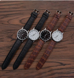 Round Dial Mens Quartz Watch