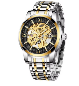 Mens Mechanical Multifunctional Quartz Watch