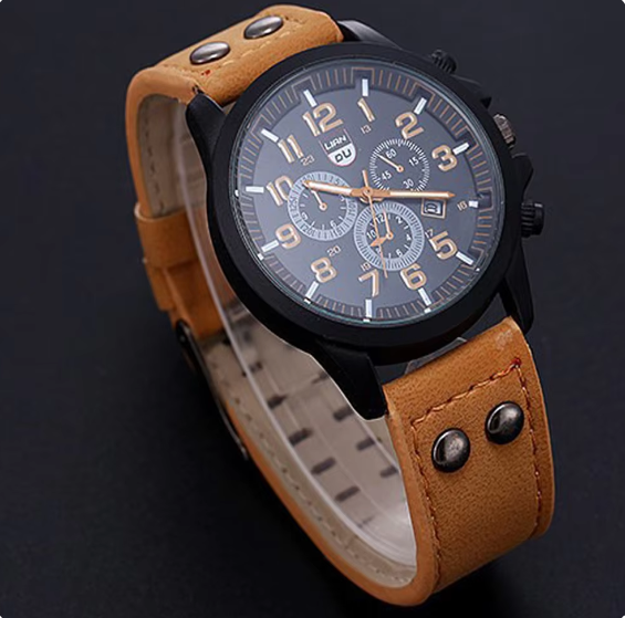 Mens Simple Quartz Fashion Watch