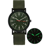 Nylon Band Quartz Analog Wristwatch