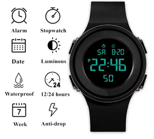 Waterproof LED Outdoor Sports Watch