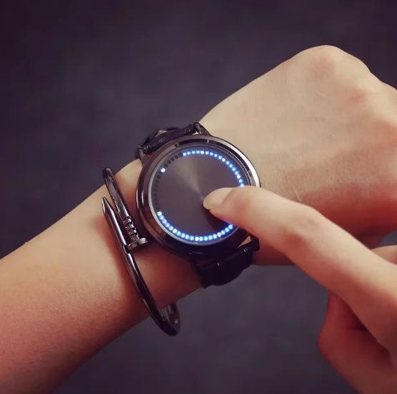 New Fashion Touch LED Dot Matrix Watch