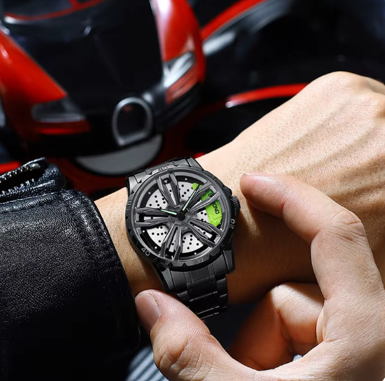 Men's Wheel Concept Watch