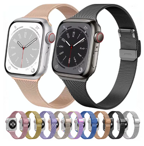 Silm Mesh Loop Strap For Apple Watch