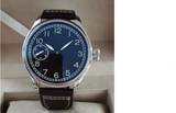 Manual Green luminous mechanical men's Watch