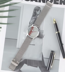 Baseball Line Wife Gift Wrist Watch