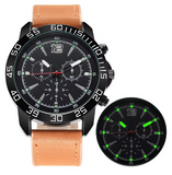 Reloj Hombre Quartz Multi-function Luminous Watch