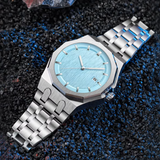 Octagon Relogios Masculino Stainless Steel Quartz Watch