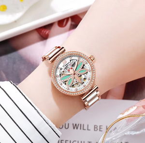 Reloj Mujer Rose Gold Ladies Bracelet Watches