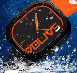 Waterproof Simple Design Silicone Strap Reloj Hombre