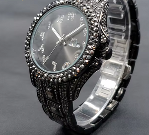 Street Style Hip Hop Unisex Shiny Quartz Watch