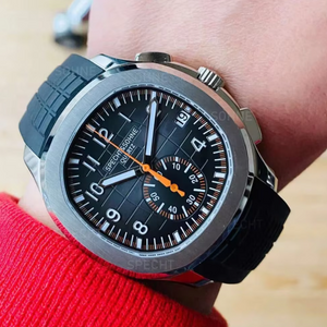 Men's Quartz Sports Rubber Strap Waterproof Watch