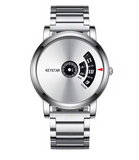 Men's Stainless Steel Edition Waterproof Trend Fashion Quartz Watch