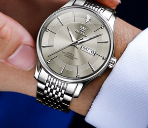 Waterproof Luminous Dual Calendar Display Business Dress Men's Watch