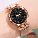 Magnetic Luminous Pointer Quartz Women Wristwatches