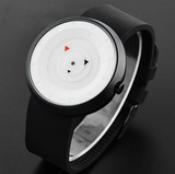 Sports Minimalist Silicone Band Quartz Wristwatch