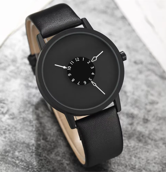 Fashion Creative Leather Men Casual Sport Watches