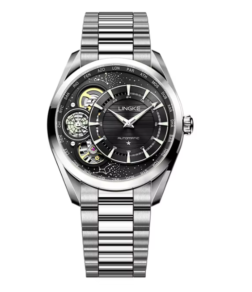 Original Luminous Stainless Steel Mechanical reloj hombre