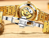 Sports Skeleton Luminous Automatic Watch