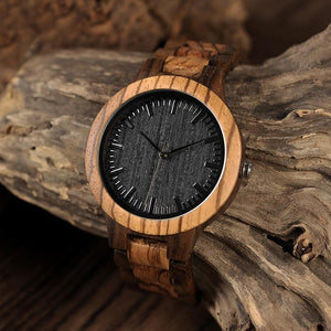 The Wooden Analog Wristwatch