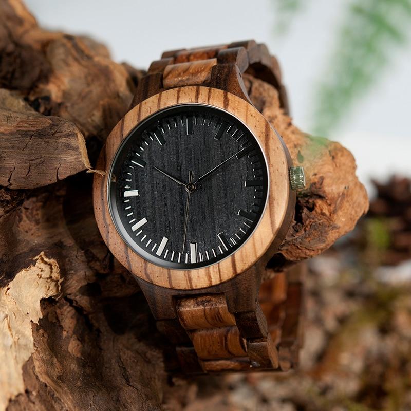 The Wooden Analog Wristwatch