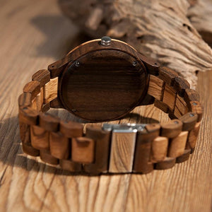 The Wooden Analog Wristwatch