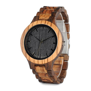 The Wooden Analog Wristwatch