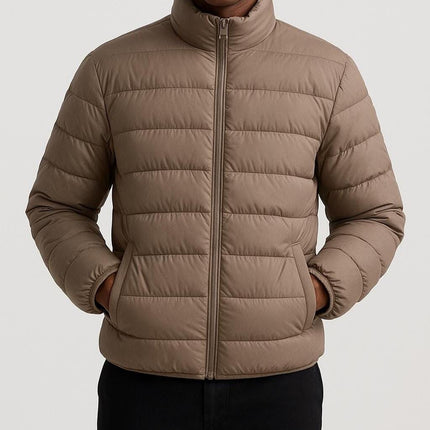 Urban Puffer Jacket for Men – Clean Street-Inspired Design