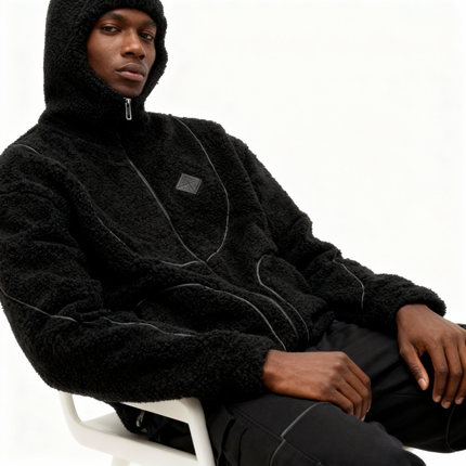 Cloud Lamb Wool Vintage Streetwear Hoodie