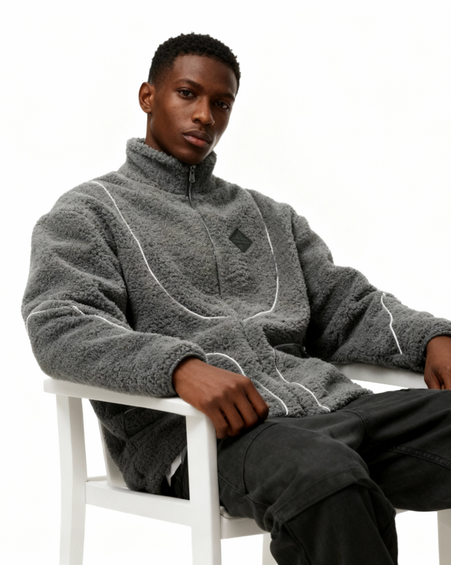 Cloud Lamb Wool Vintage Streetwear Hoodie