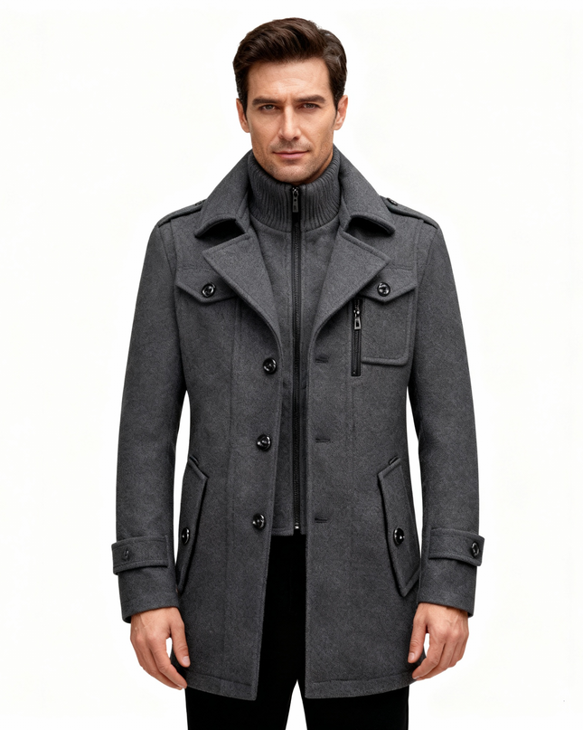 Wellington Men Overcoat