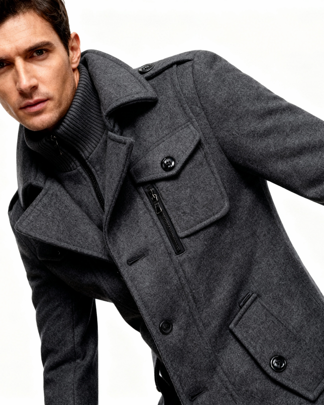 Wellington Men Overcoat