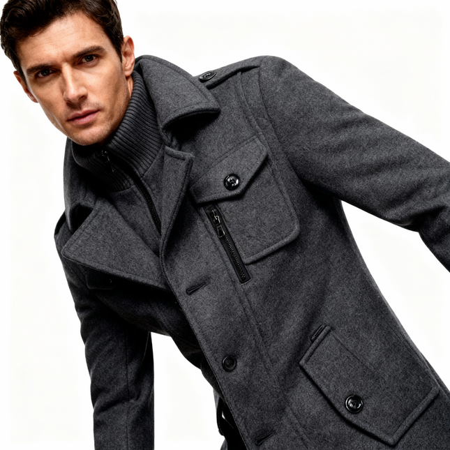 Wellington Men Overcoat