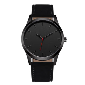 Minimalist Leather Watch for Men